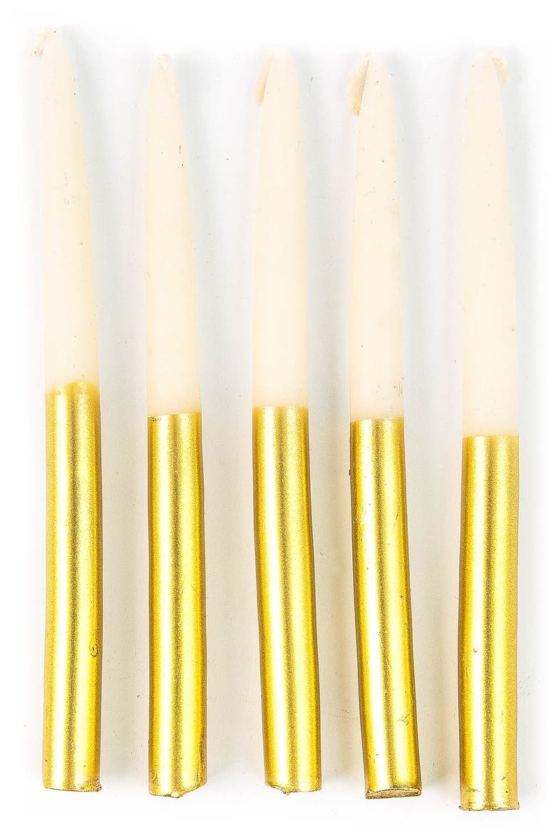 Hanukkah Taper Candles, Main, color, GOLD