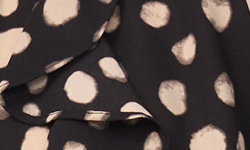 Halogen ® Ruffle Woven Top In Black