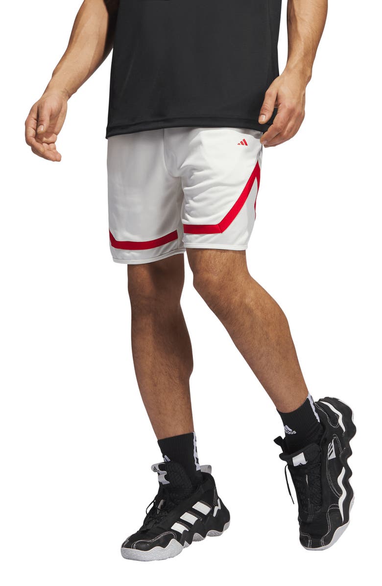 adidas Pro Block Basketball Shorts, Main, color, 