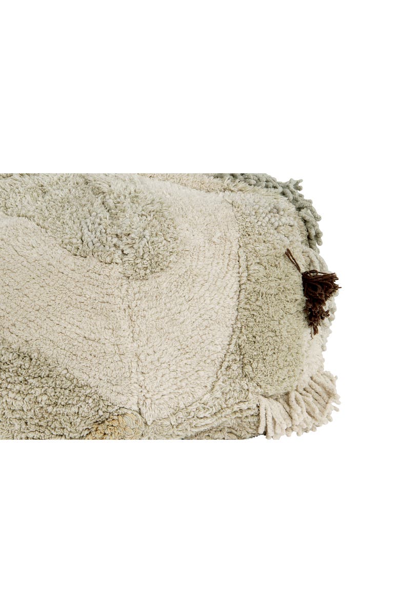 Lorena Canals Mossy Rock Pouf, Alternate, color, 