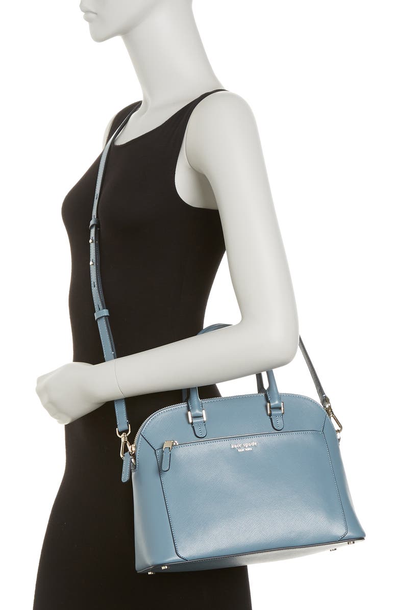 Kate Spade New York medium louise leather dome satchel, Alternate, color,