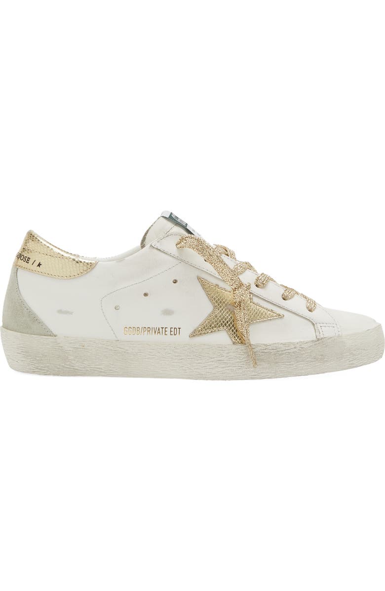 Golden Goose Super-Star Low Top Sneaker, Alternate, color,