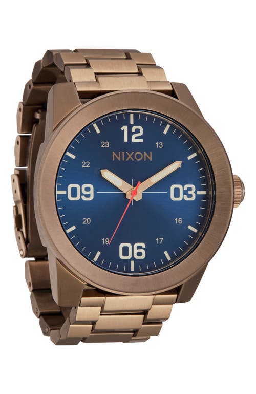 Nixon The Corporal Bracelet Watch, 48mm