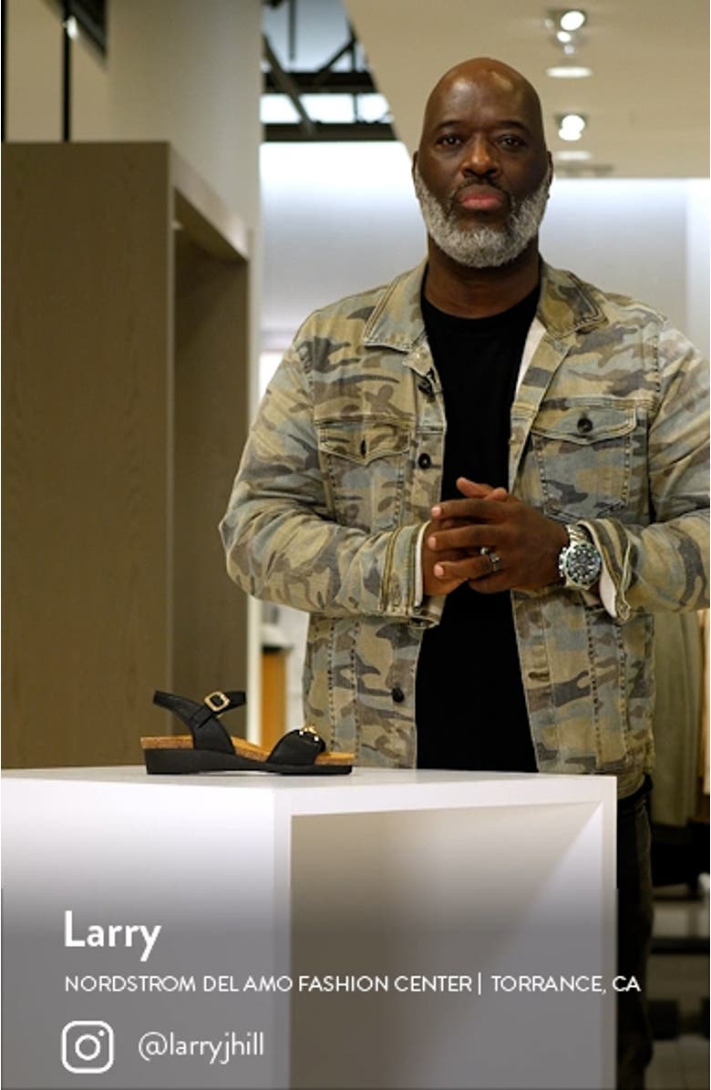 Aubrey Wedge Sandal, sales video thumbnail