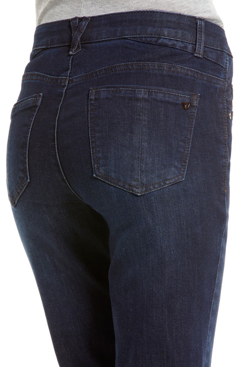 CoolMax® Step Hem Slim Straight Leg Jeans (Nordstrom Exclusive), Alternate, color, DINV-DARK INDIGO VINTAGE