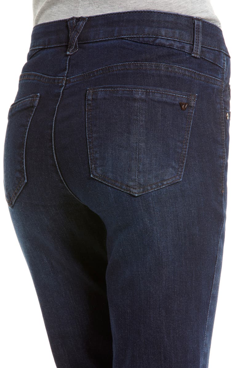 Wit & Wisdom CoolMax<sup>®</sup> Step Hem Slim Straight Leg Jeans, Alternate, color, 