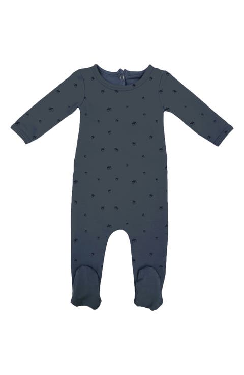 Acorn Print Footie (Baby)