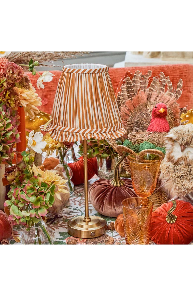 Mrs. Alice Edie Tall Rechargeable Lamp, Alternate, color, Gold