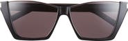 Saint Laurent 58mm Cat Eye Sunglasses