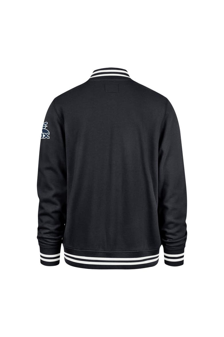 Men's '47 Navy Chicago White Sox Wax Pack Pro Camden Full-Zip Track Jacket, Alternate, color, Navy