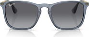 Ray-Ban 54mm Gradient Polarized Square Sunglasses