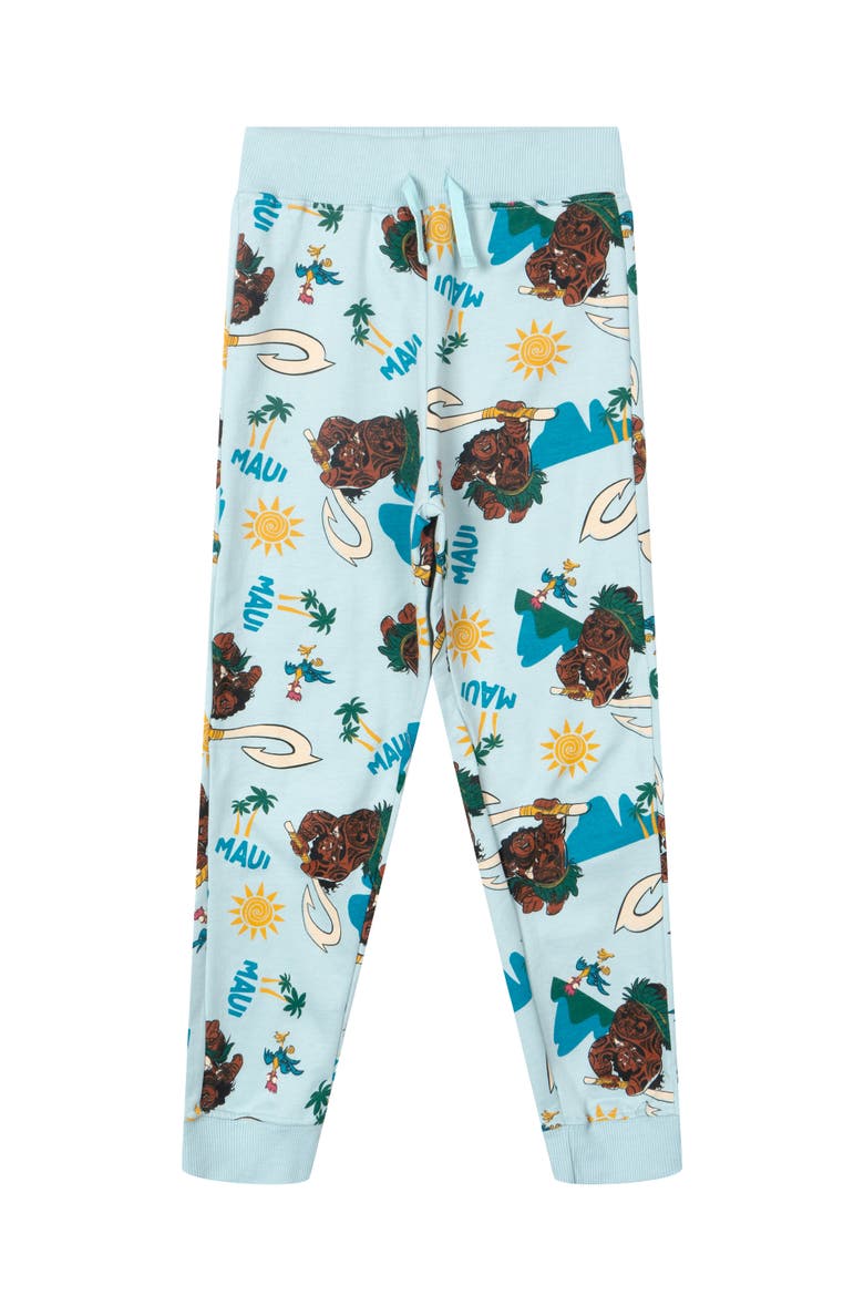 Moana Maui Fleece 2-Piece Hoodie and Pants Set, Alternate, color, Maui Hei Hei Blue
