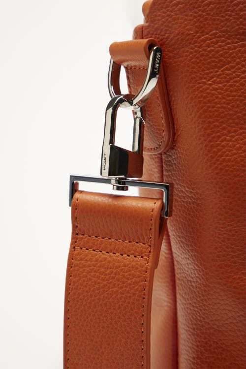 Want Les Essentiels De La Vie Want Les Essentiels O'hare Pebble-grained Leather Tote In Orange