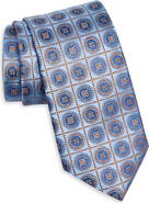Duchamp Medallion Silk Jacquard Tie