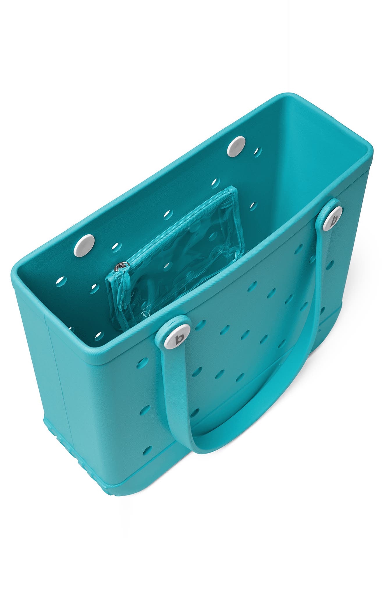 Bogg Bag Baby Boggs Tote Bag, Alternate, color, Turquoise And Caicos