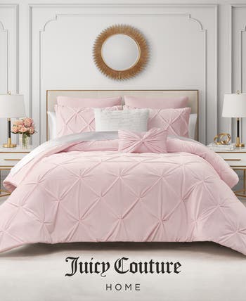 Kiss 5-Piece Pleat Plush Comforter Set