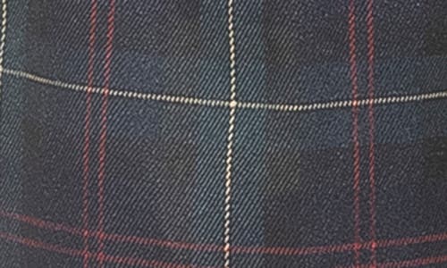 Alexia Admor Plaid Wide Leg Pants In Green Plaid