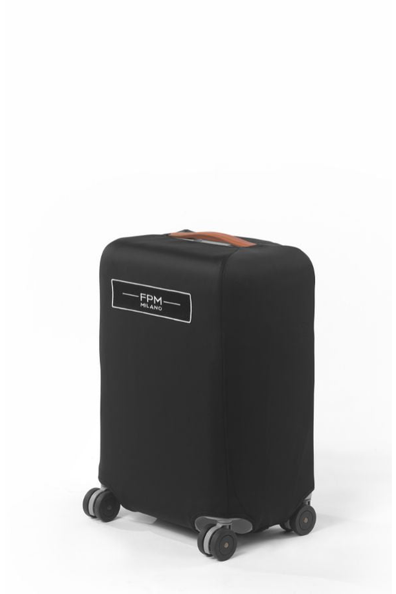 Bank and Bank S Suitcase Cover, Alternate, color, Black Ink