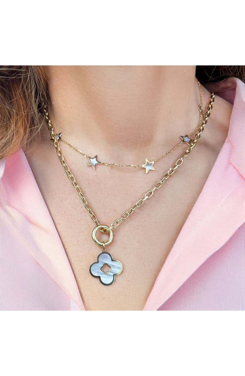 The Lovery Fine Jewelry Cable Link Chain Necklace, Alternate, color, Yellow Gold