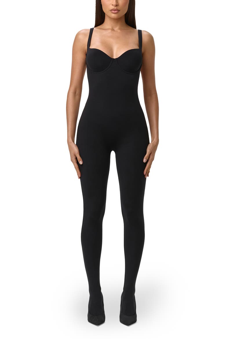 Naked Tank Jumpsuit, Main, color, BLACK