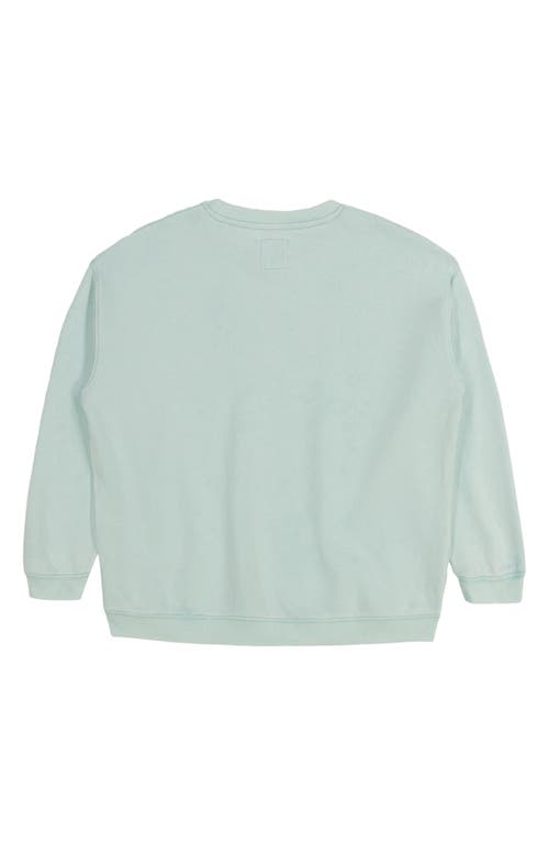 Billabong Kids' Making Waves Graphic Sweatshirt In Mint