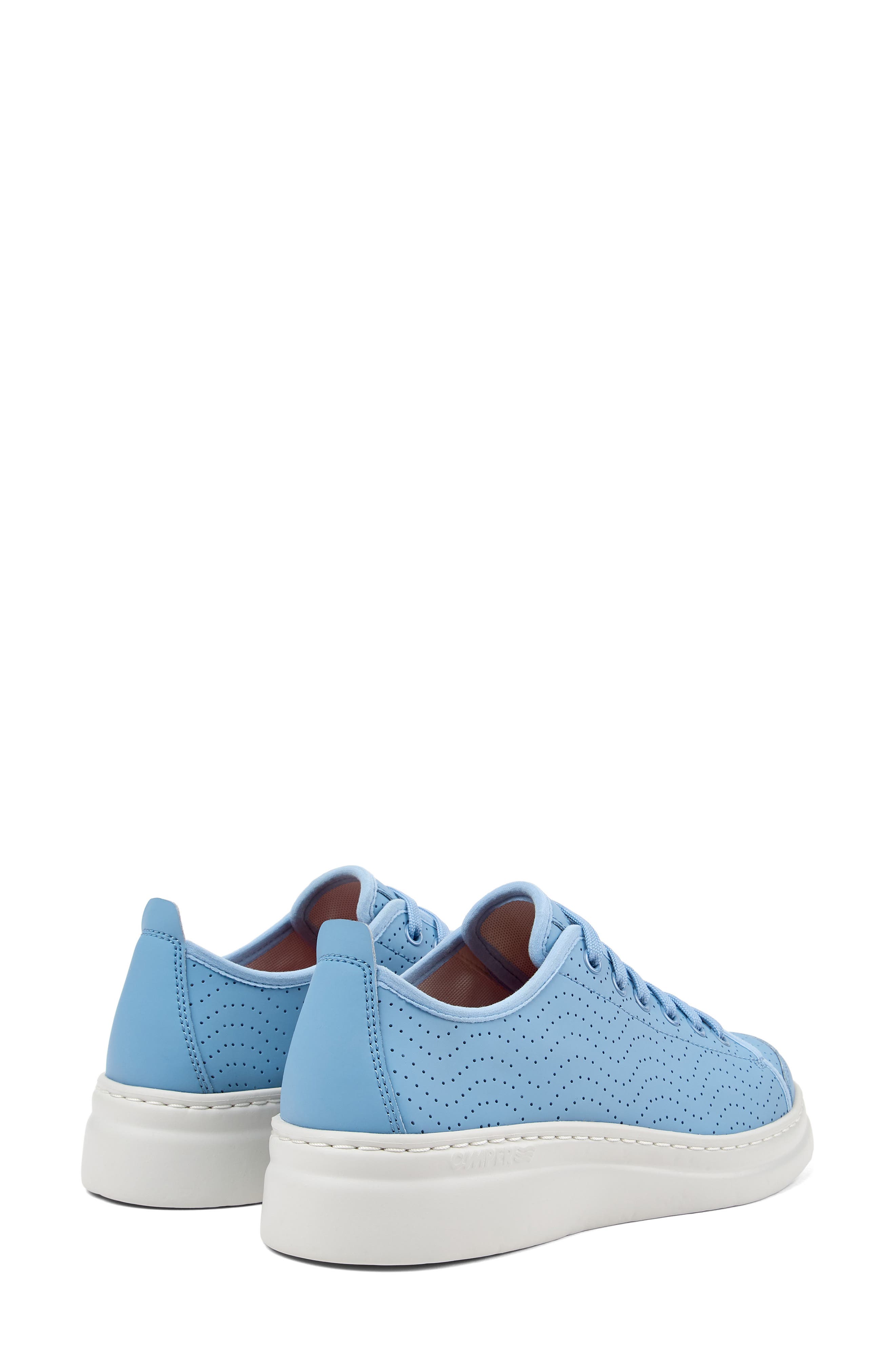 Camper Runner Up Perforated Sneaker, Alternate, color, Medium Blue