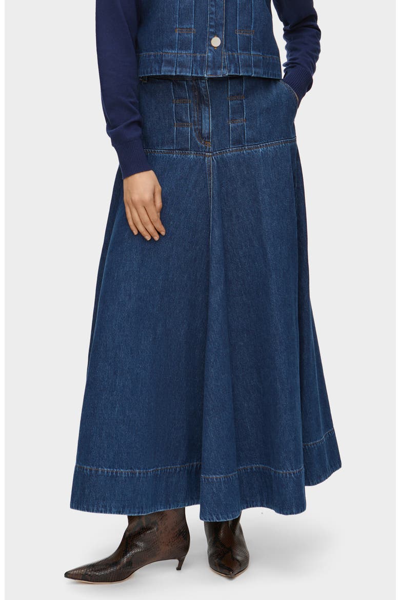 Liza Denim Maxi Skirt (Women) | Nordstrom