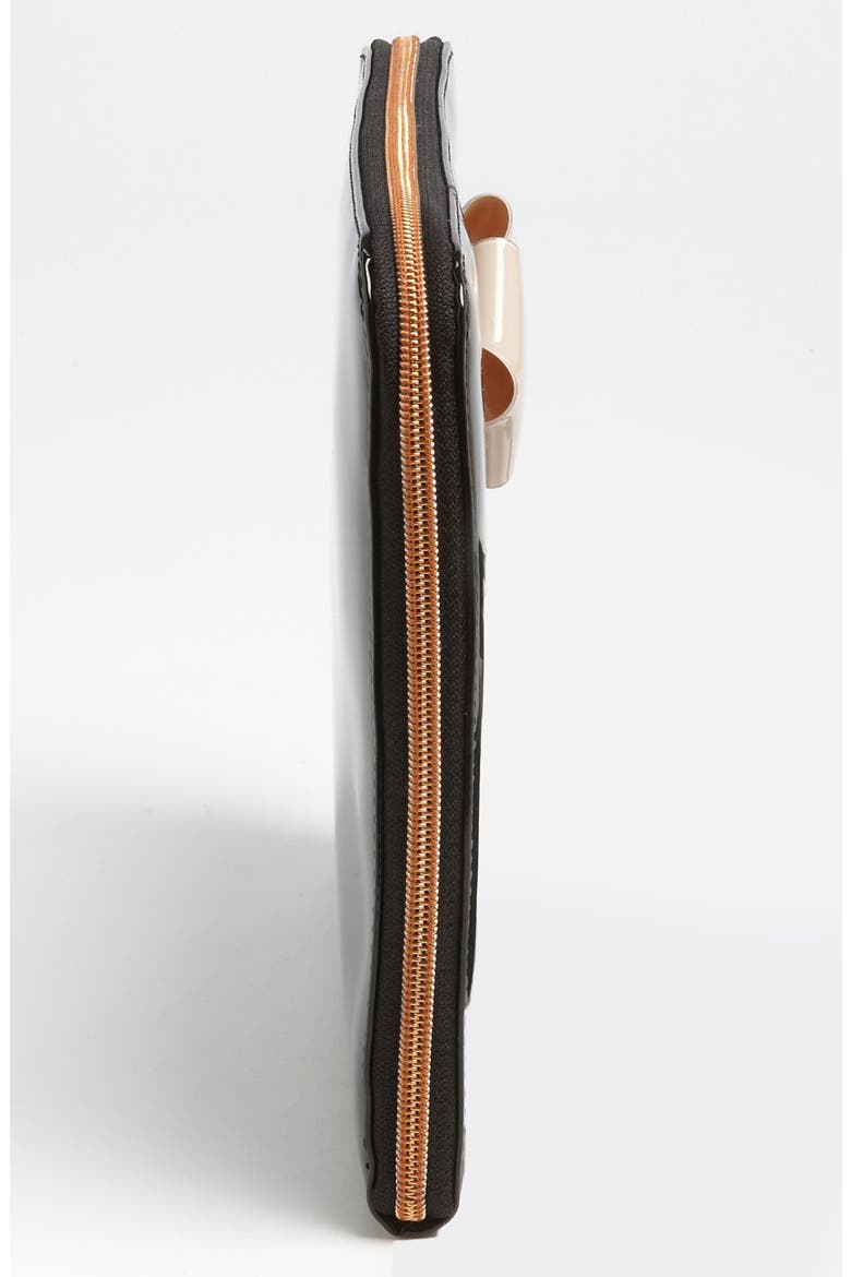 'Bow' iPad Sleeve, Alternate, color, JET