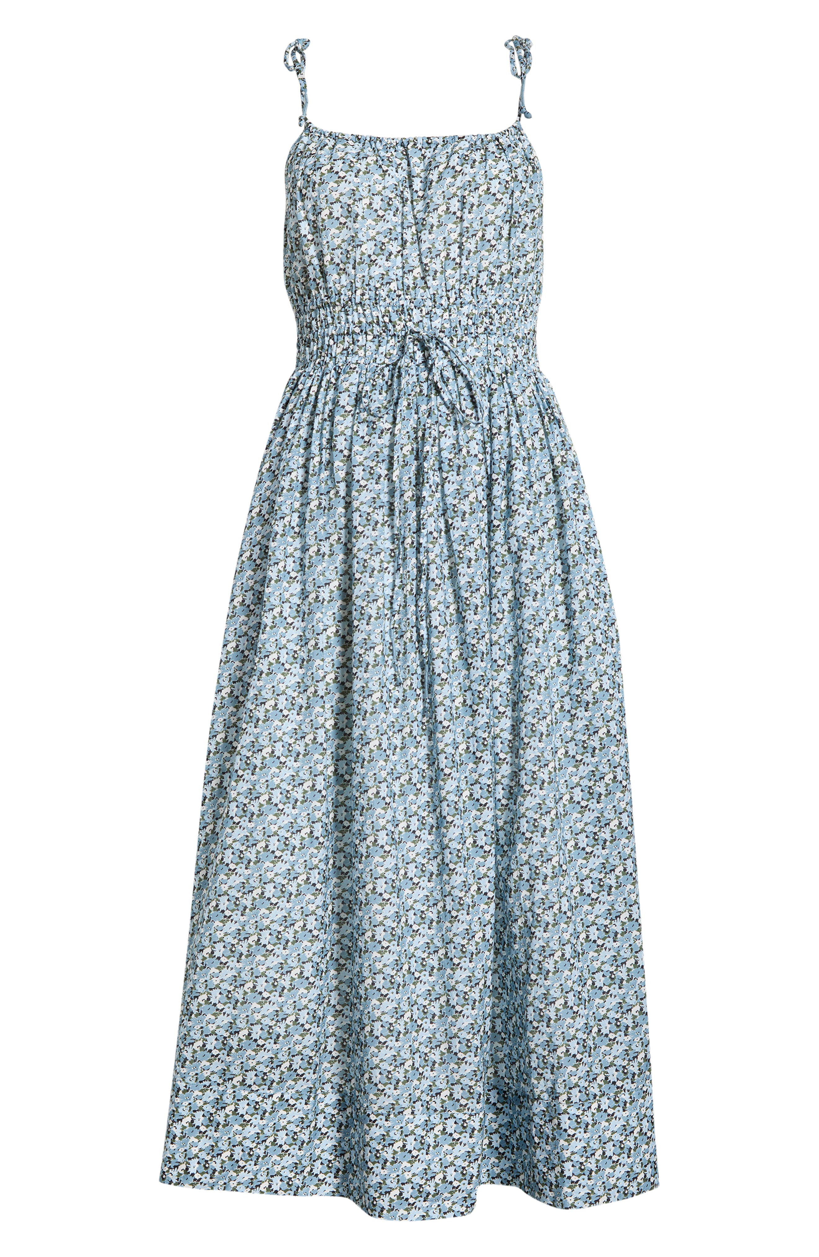 Veronica Beard Millie Floral Cotton Blend Sundress