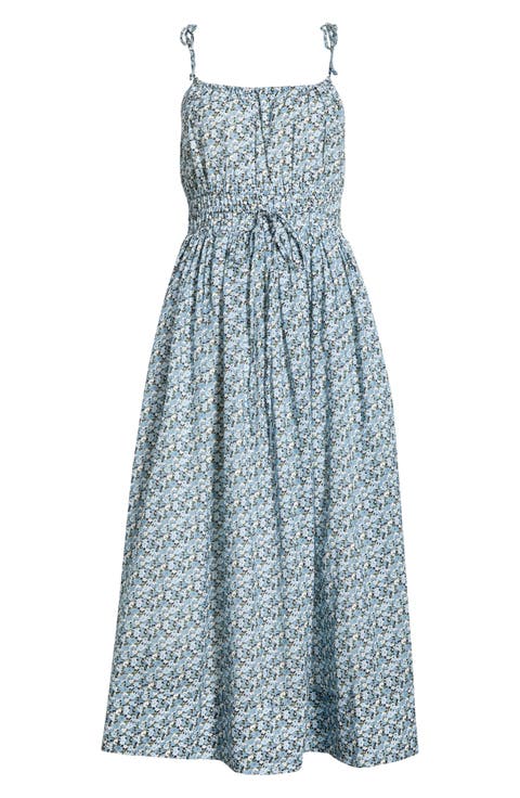 Millie Floral Cotton Blend Sundress