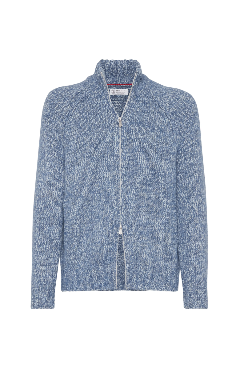 Brunello Cucinelli Chiné cardigan, Main, color, 