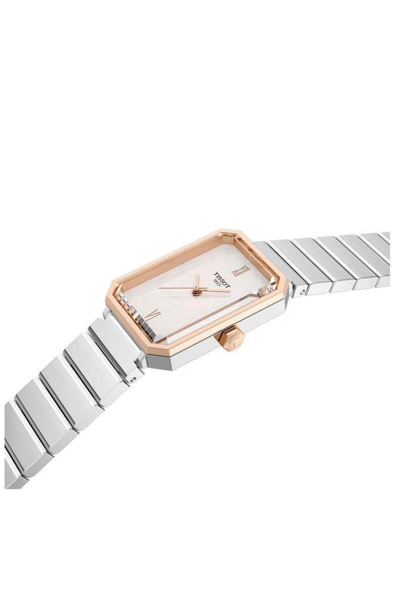 SRV Bracelet Watch, Alternate, color, WHITE MOTHER OF PEARL