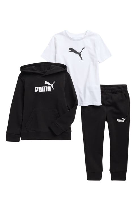 Kids' Graphic Hoodie, T-Shirt & Joggers Set (Little Kid)