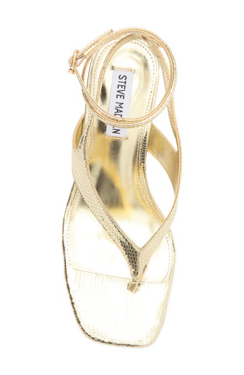 STEVE MADDEN STEVE MADDEN RAYGER ANKLE STRAP HEEL SANDAL