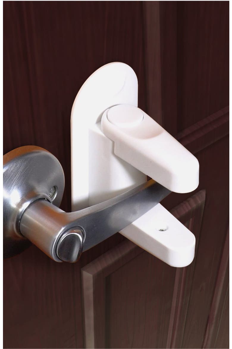Door Lever Lock, Alternate, color, 4 Pack