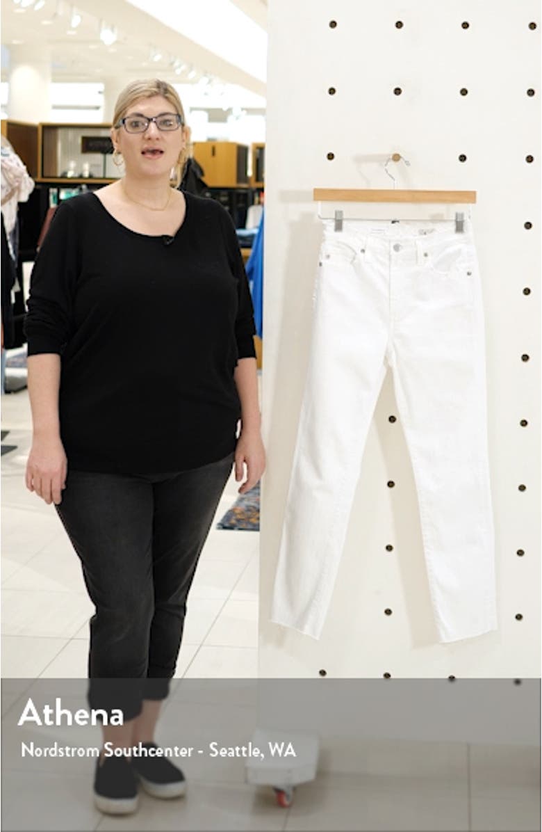 The Isabelle High Waist Ankle Straight Leg Jeans, sales video thumbnail