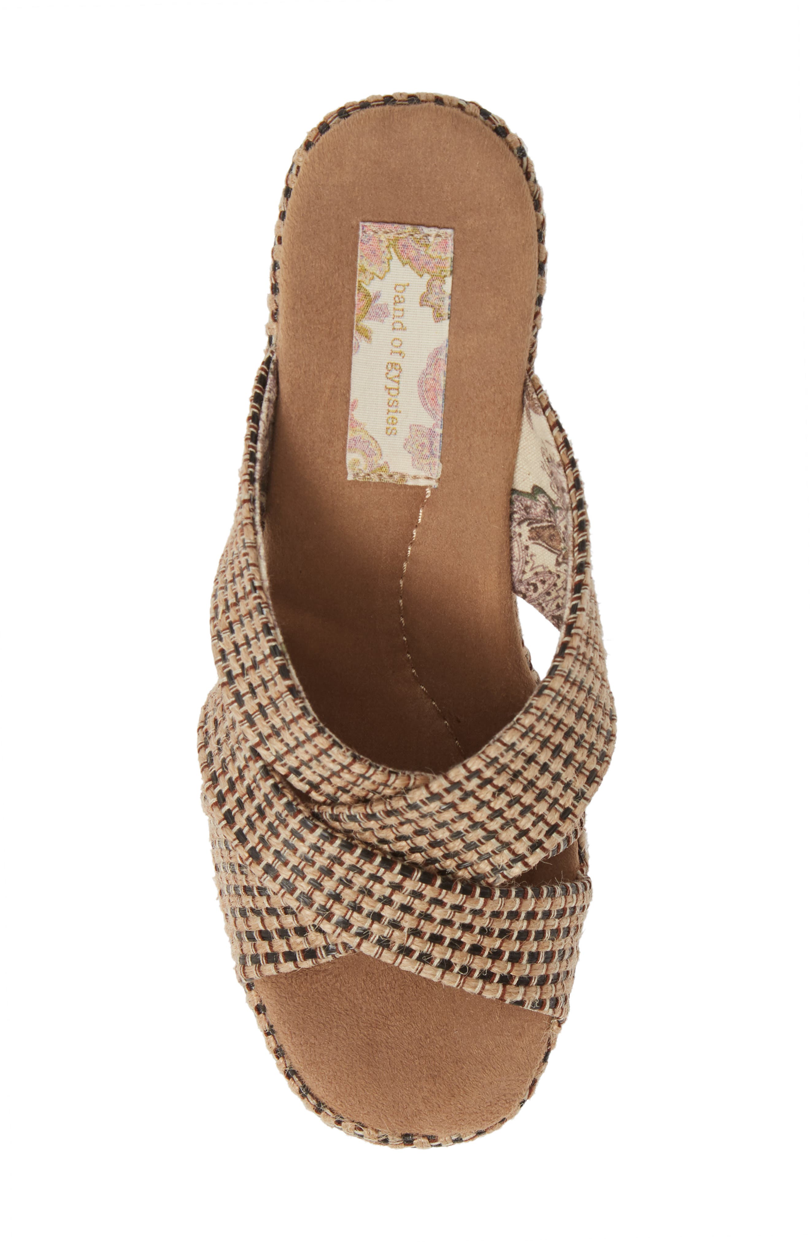 Band of Gypsies Sage Platform Slide Sandal, Alternate, color, 