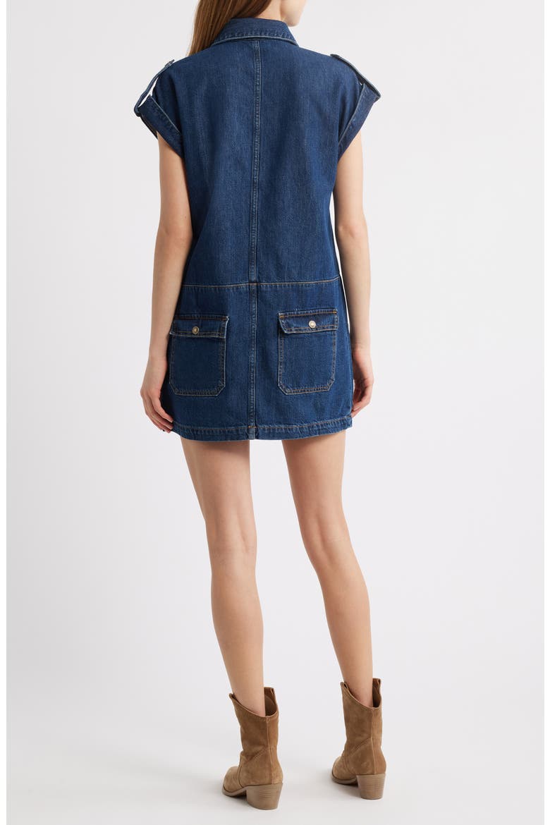 The Arizona Denim Dress, Alternate, color, HERITAGE RINSE