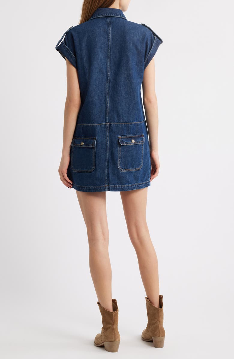 Re/Done The Arizona Denim Dress, Alternate, color, Heritage Rinse