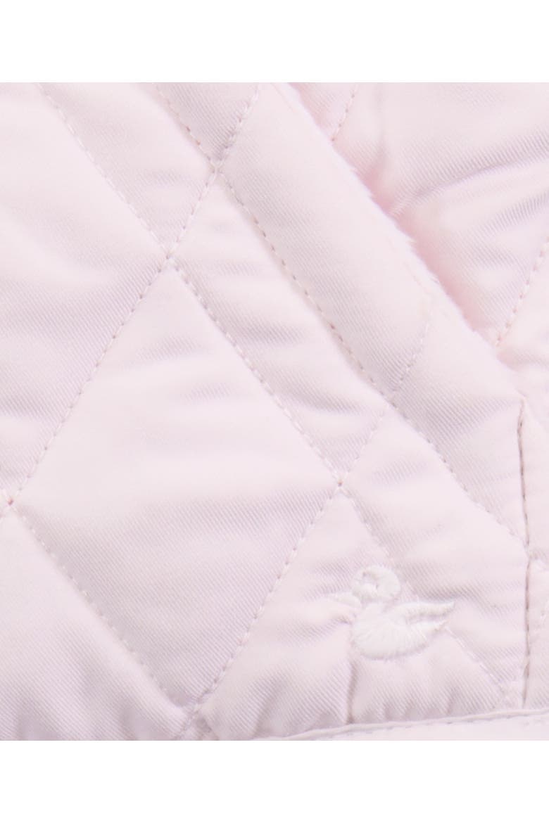 Faux Fur Lined Classic Quilted Barn Vest, Alternate, color, Light Pink