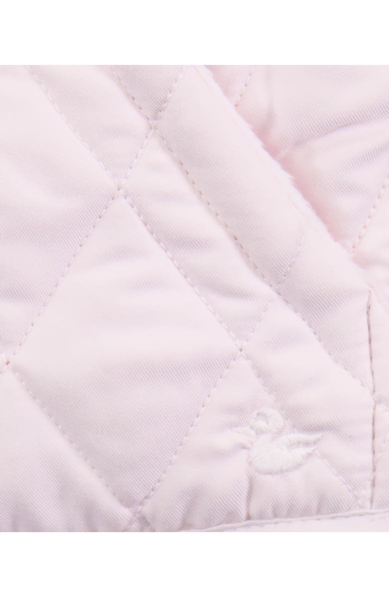 Widgeon Faux Fur Lined Classic Quilted Barn Vest, Alternate, color, Light Pink