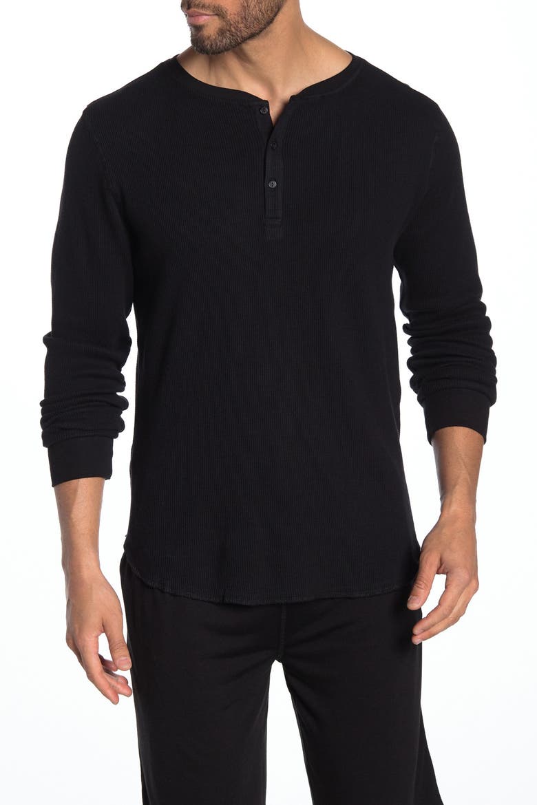 Long Sleeve Thermal, Main, color, BLACK