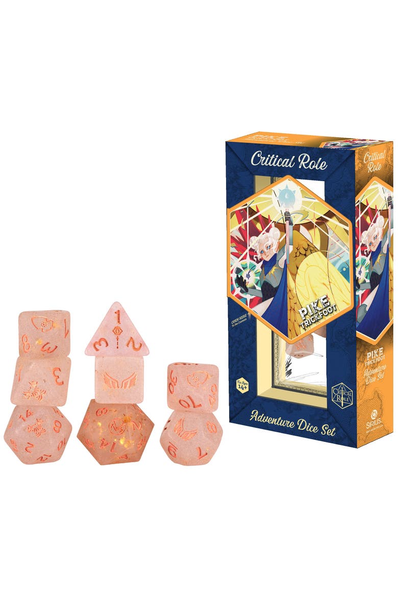 Pike Trickfoot 8pc RPG Set, Main, color, Multicolored
