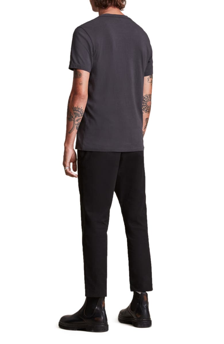 AllSaints Lobke Cotton Colorblock T-Shirt, Alternate, color,