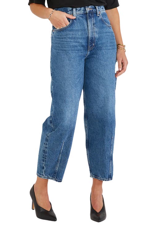 Iris Relaxed Tapered Crop Jeans