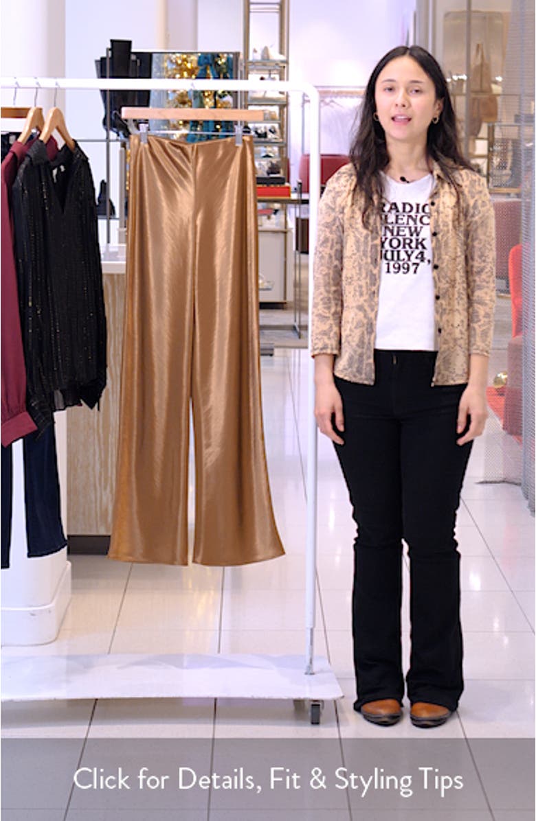 Silvi Satin Pants, sales video thumbnail