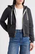 Marine Layer Corbet Quilted Zip-Up Hoodie