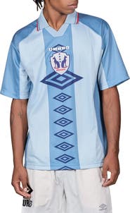 PLEASURES x Umbro Two Cats Short Sleeve Jersey