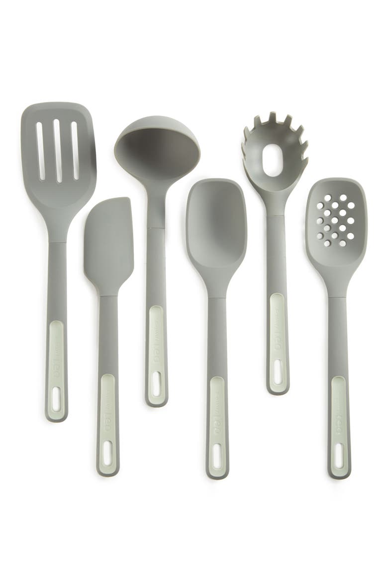 Leo Balance 6-Piece Utensil Set, Main, color, GREEN