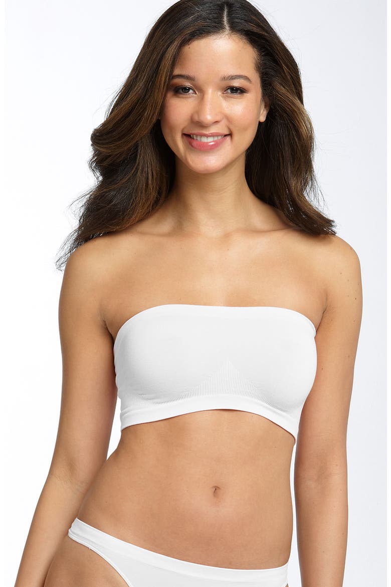 'Free' Bandeau Bra, Main, color, WHITE